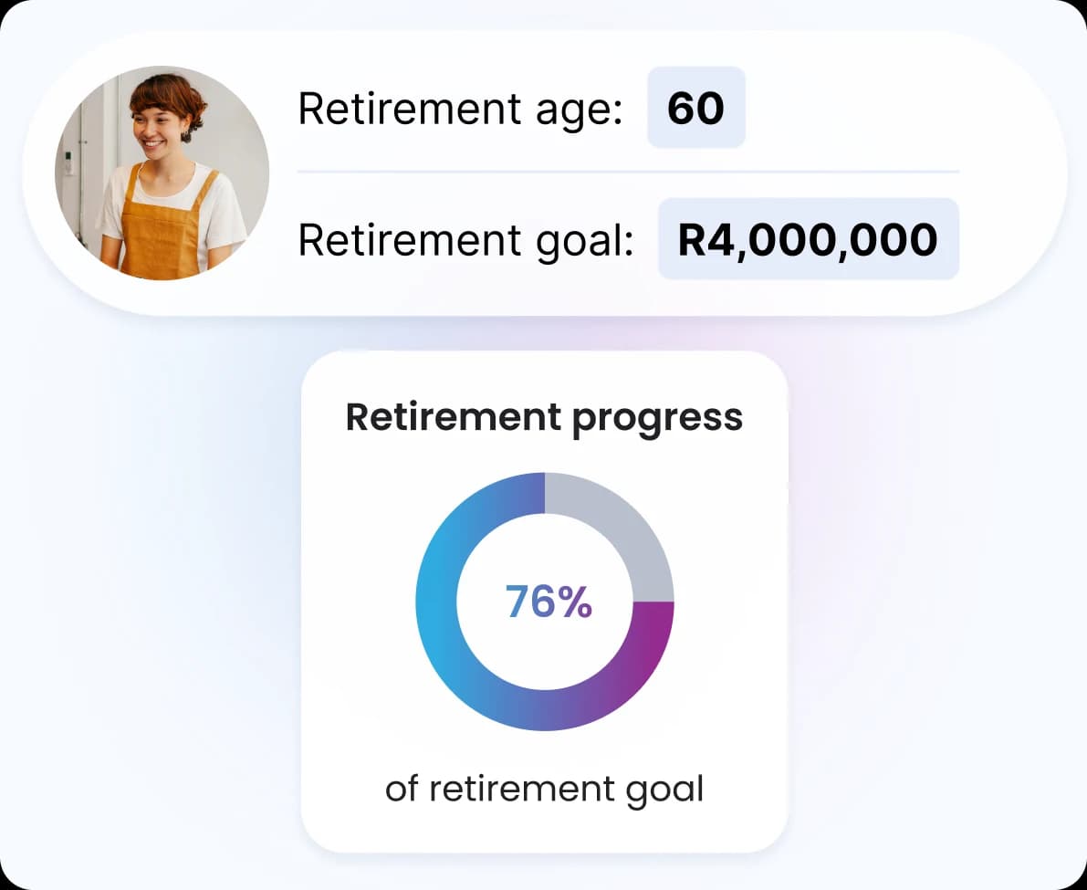 Person planning for retirement