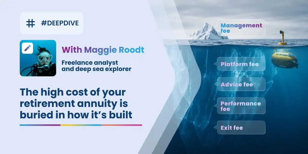 Image You might be paying high fees on your retirement annuity, but not know how to see those fees, because they're buried in all manner of weird places. Freelance analyst Maggie Roodt is going deep on RA fees, so you know where to look.