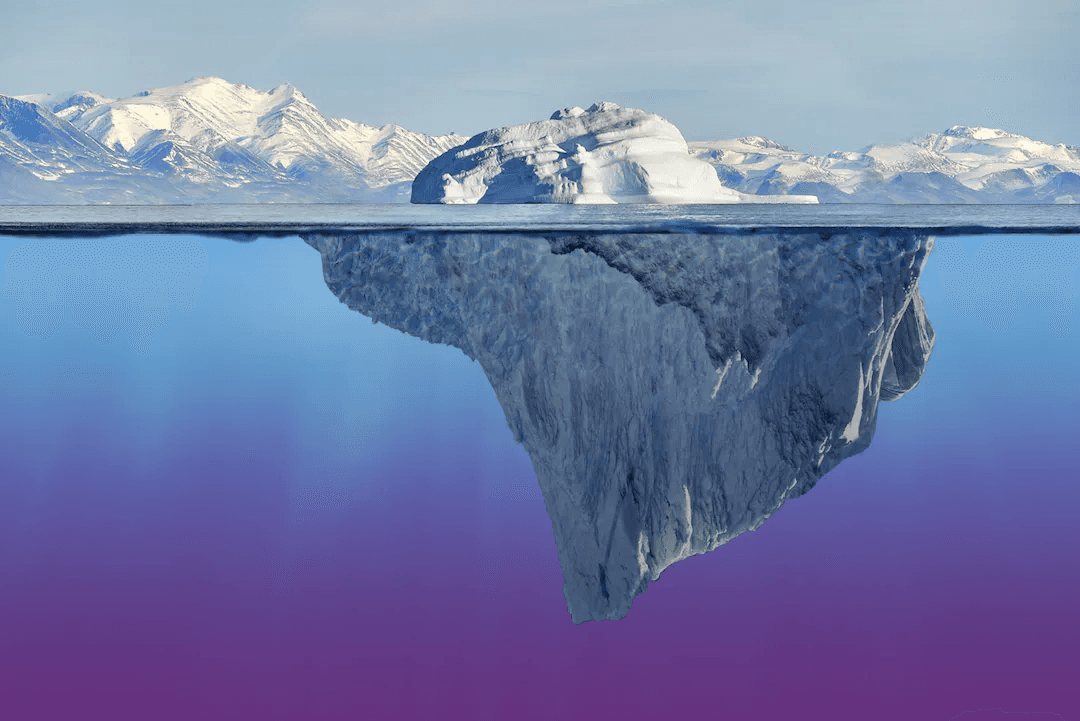 Image An image of a reflecting mountain